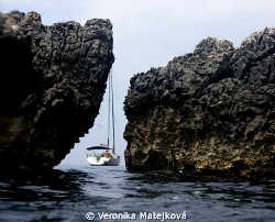 What I saw..after dive... :) by Veronika Matějková 